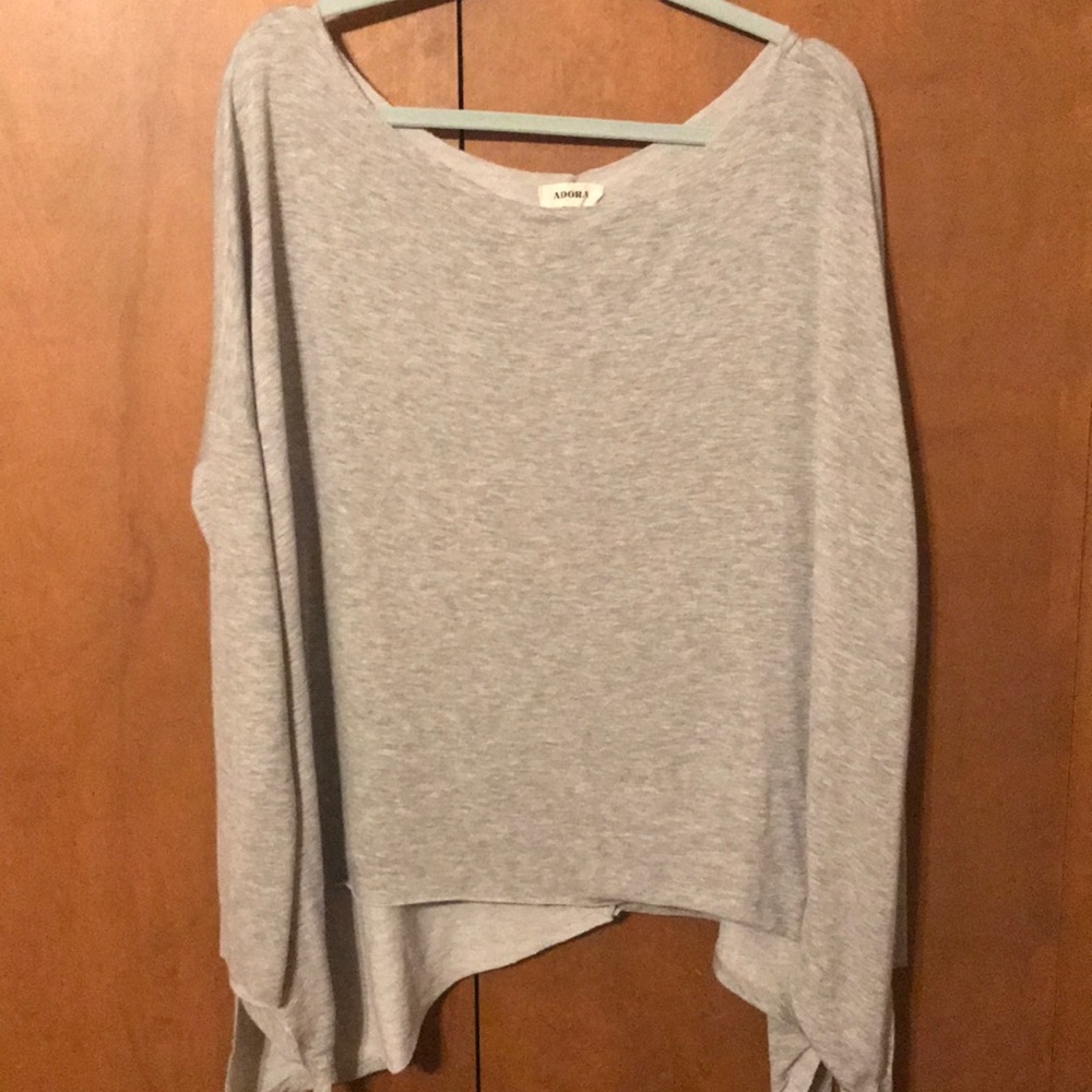 Comfy boxy long sleeve top
